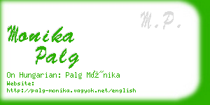 monika palg business card